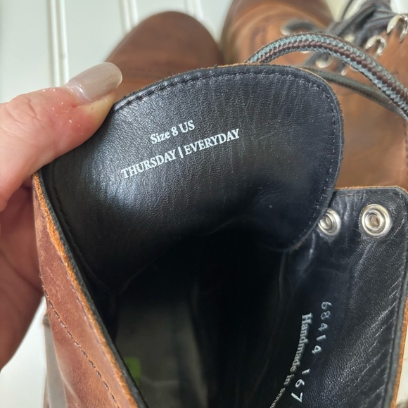 Thursday Boot Company | Men's Captain Lace-Up Boots Size 8 Arizona Adobe - Picture 12 of 16